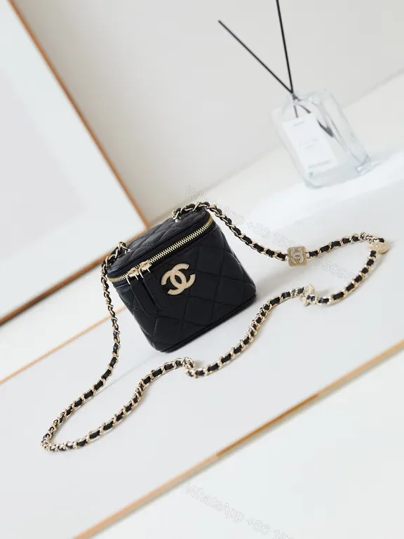 View 1 of Chanel-Inspired Quilted Mini Bag: Compact Luxury, Versatile