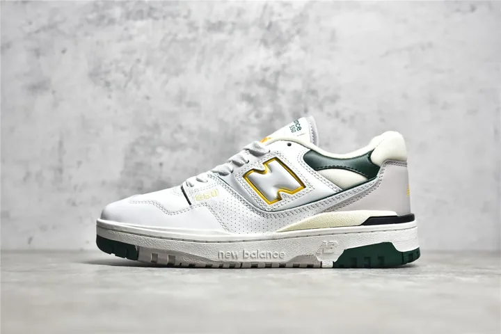 View 1 of New balance 550 White and Green
