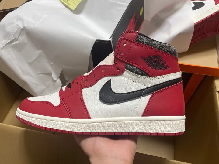 View 1 of Jordan 1 Retro High OG Chicago Lost and Found