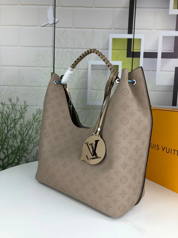 View 1 of Louis Vuitton Carmel Hobo Bag ‘Mouse Grey’