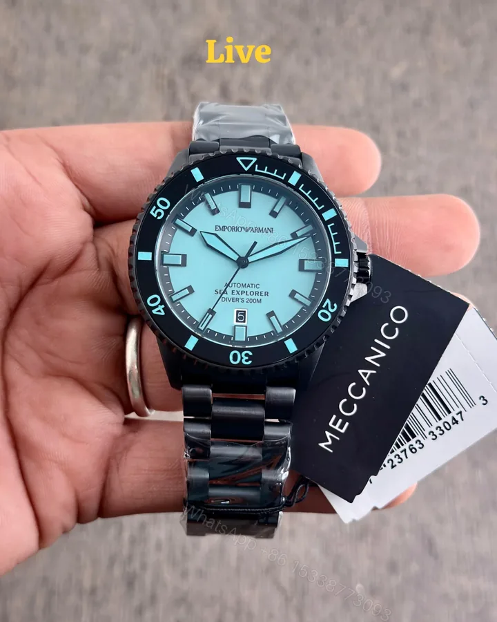 View 1 of Emporio Armani Sea Explorer Automatic