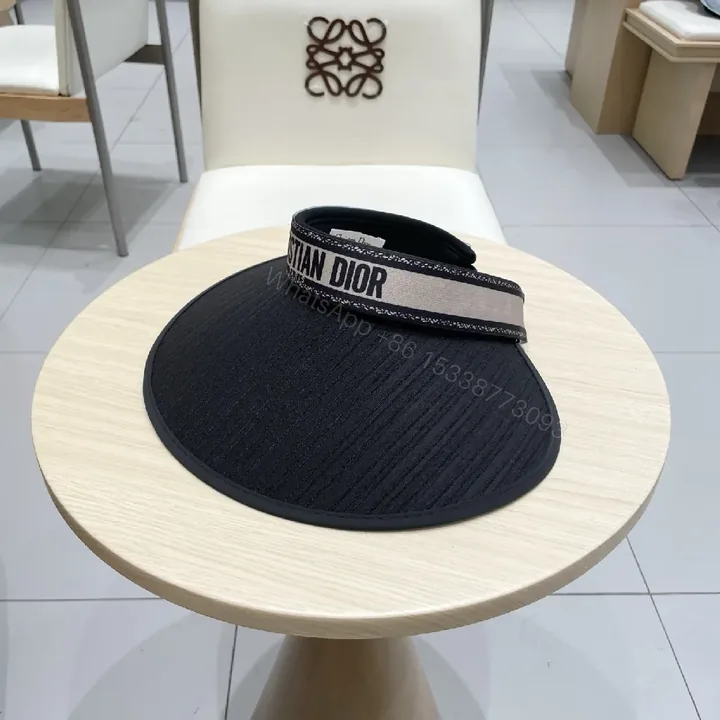 View 1 of Structured Shield Sun Visor: Black, Textile Band, Deluxe Style, Adjustable Fit, Visor
