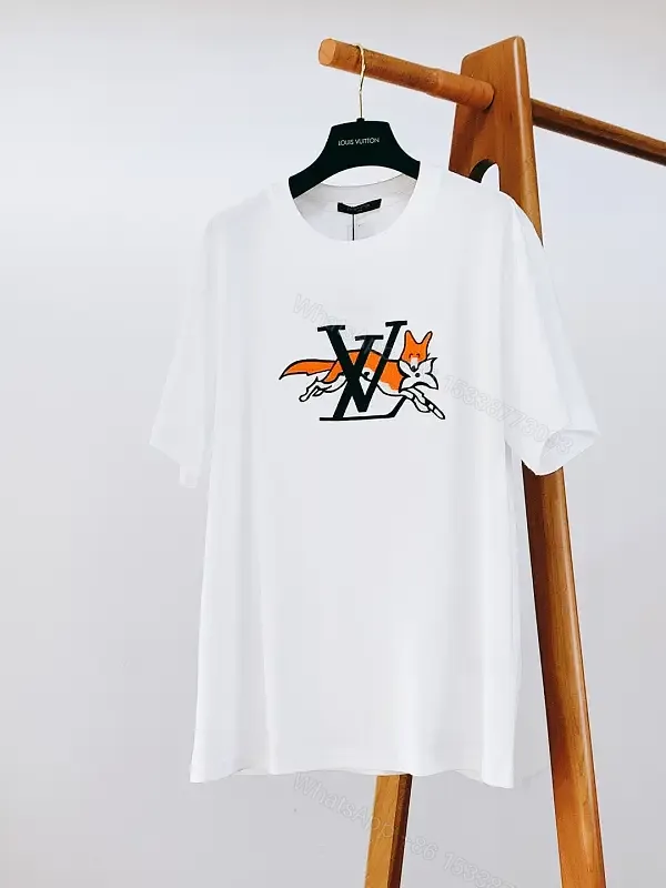 View 1 of Bold Cotton Tee + Graphic Logo + Casual Luxe + High-Contrast Graphic + T-Shirt