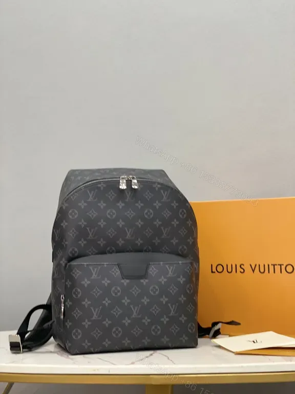 View 1 of Monogram Eclipse Backpack: Subtle Luxury, Everyday Versatility