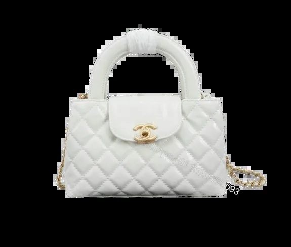 View 1 of Chanel Mini Kelly Shopping Tote Bag RW9QP22 – White