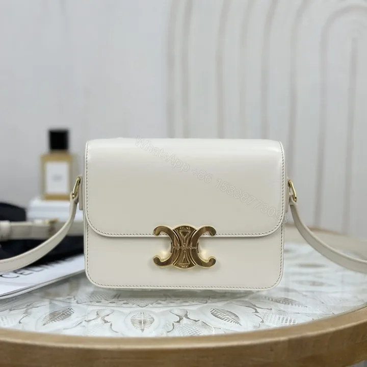 View 1 of 高仿Celine*Triomphe系列手袋188423白色免檢版