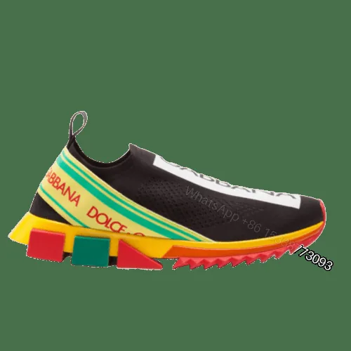View 1 of DOLCE & GABBANA STRETCH MESH SORRENTO SNEAKERS WITH LOGO – DG47