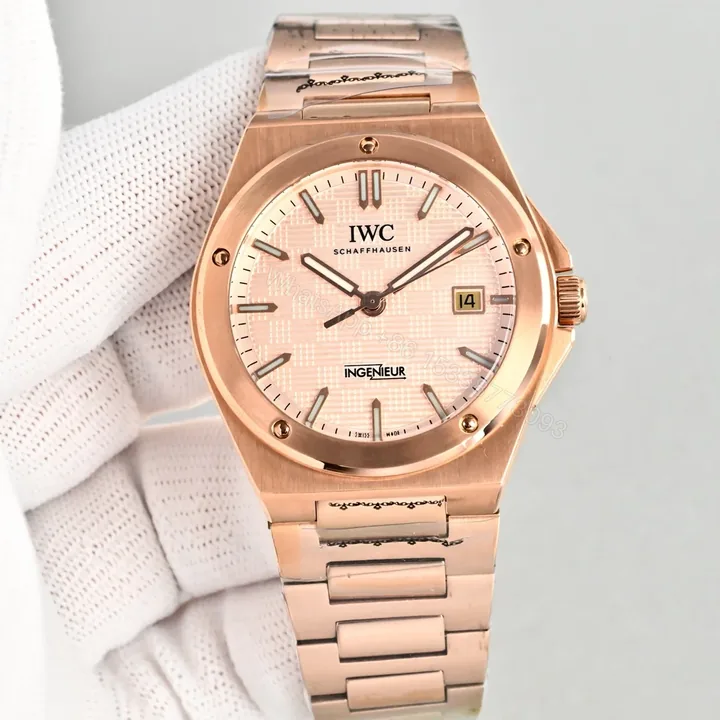 View 1 of IWC Ingenieur Automatic 35 Rose Gold / Rose IW3249-03