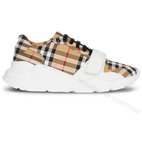 View 1 of BURBERRY VINTAGE CHECK COTTON SNEAKER – BBR1