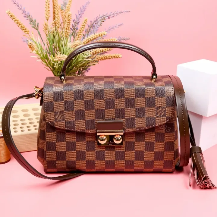 View 1 of Louis Vuitton LV Croisette Replica Handbags Caro Pattern 22x16x8cm