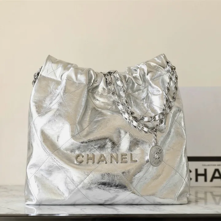 View 1 of 高仿Chanel*25C系列AS3980新款牛皮22Bag手袋中號免檢版