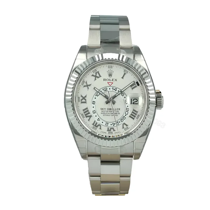 View 1 of Rolex Sky-Dweller 326939 White Dial Oyster Replica