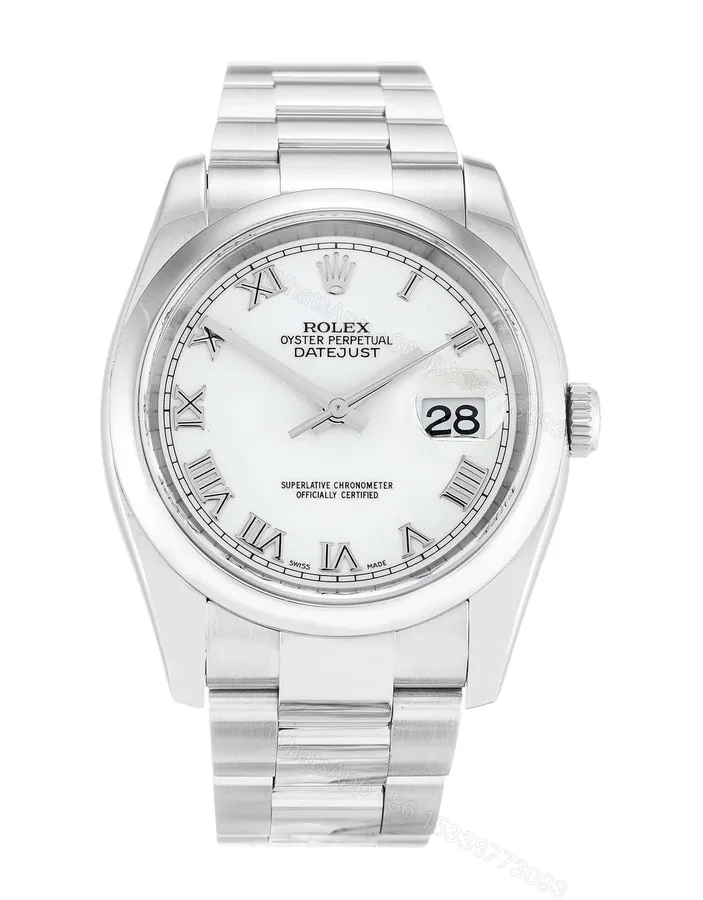 View 1 of ROLEX DATEJUST116200 36MM WHITE DIAL