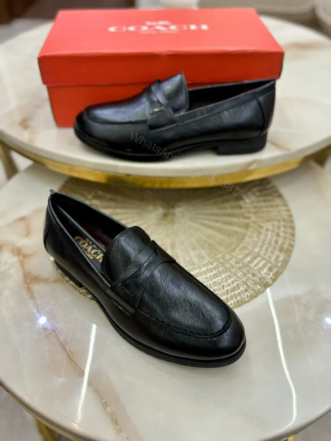 View 1 of First Copy Coach Moccasins with Buckle