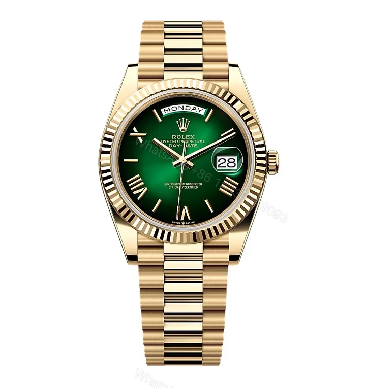 View 1 of Superclone Rolex Day-Date Green Ombré Dial 228238-0069 40 mm