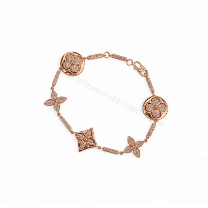 View 1 of Louis Vuitton Blossom BB Diamond Bracelet In Pink Gold