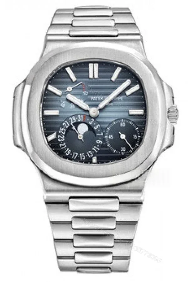 View 1 of Patek Philippe Super Clone Nautilus 5712/1A-001 Moon Phase 40MM
