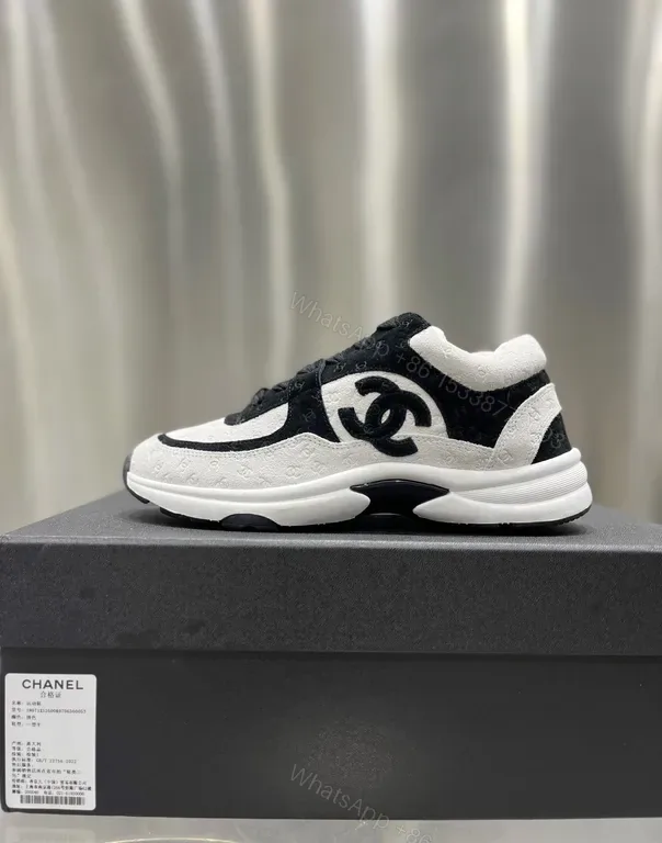 View 1 of Ultra-Polished Leather Sneaker: Black & Ivory Luxe High-Top
