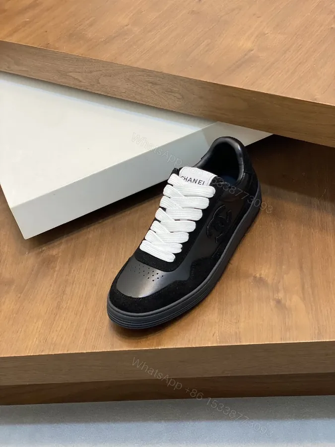 View 1 of Chic Black Sneaker: Patent, Suede, Luxe Casual Comfort