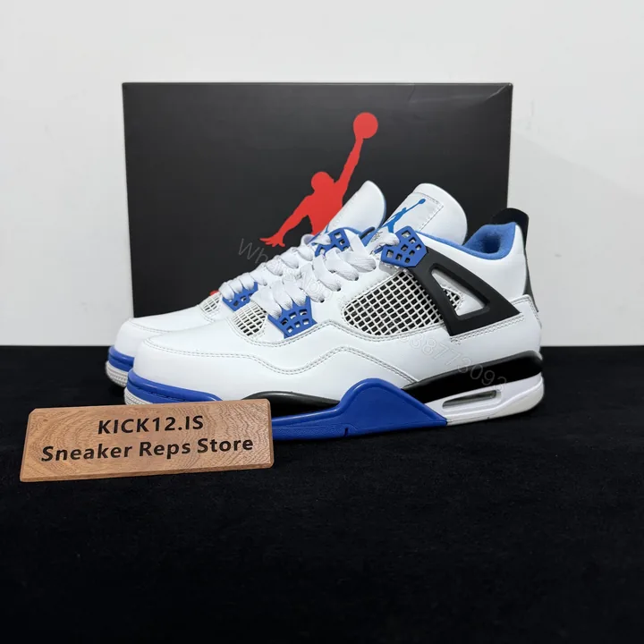 View 1 of Air Jordan 4 Retro Motorsport Reps