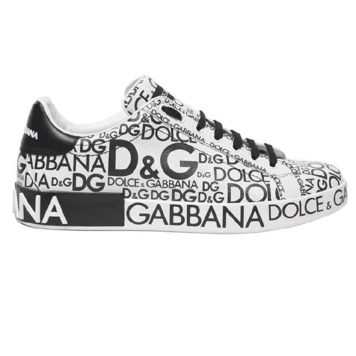 View 1 of DOLCE & GABBANA LOGO PRINT SNEAKERS – DG13