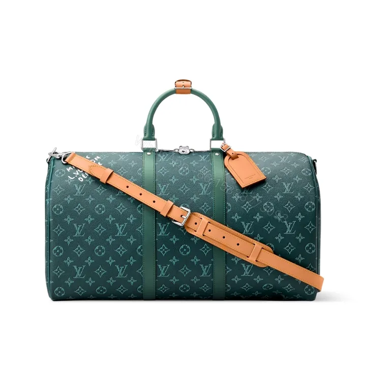 View 1 of Louis Vuitton Keepall Bandoulière Epicea Green 50Cm M26866