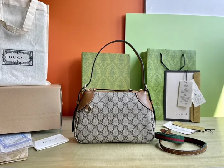 View 1 of G-Inspired GG Mini Shoulder Bag: Luxe Everyday Elevation