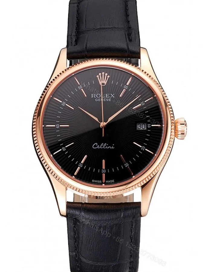 View 1 of Rolex Cellini Black Dial REP016799