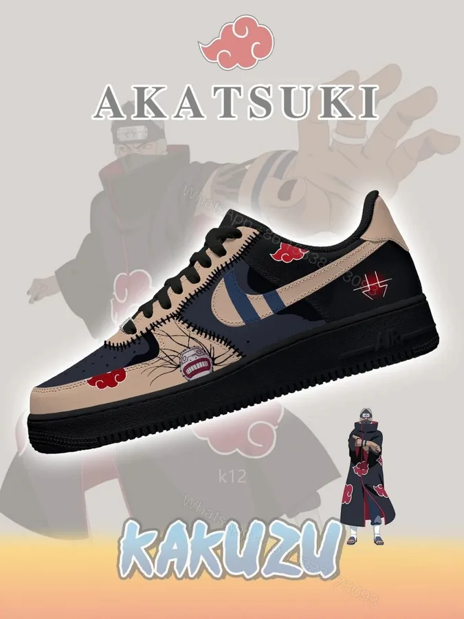 View 1 of Akatsuki Kakuzu No.3 Custom Air Force 1