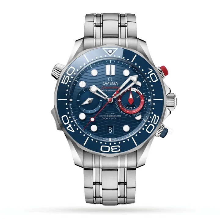 View 1 of Replica Clone Omega Seamaster Diver America’s Cup