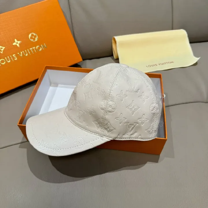 View 1 of Patterned Monogram Cap: Elevated Detail, Subtle Luxury Cap