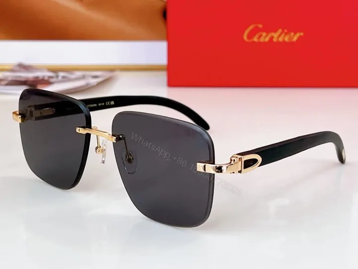View 1 of SUNGLASSES C ALLONGÉ DE CARTIER MOTIF