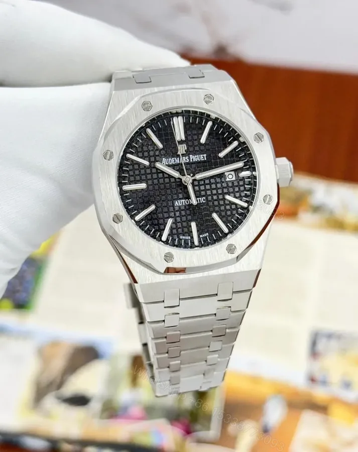View 1 of Audemars Piguet Royal oak Premium Silver – Black Dial