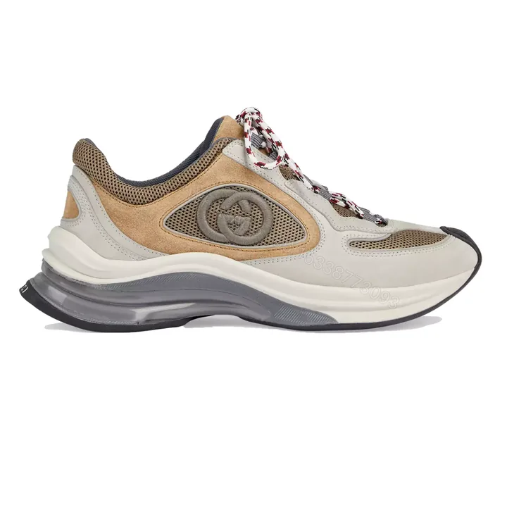 View 1 of GUCCI RUN TRAINER SNEAKERS IN GREY – GC165