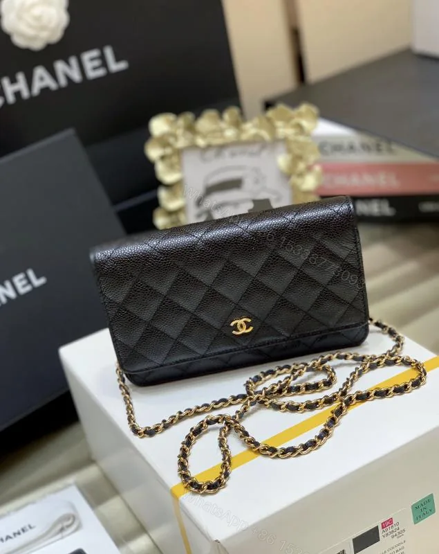 View 1 of CHANEL香奈儿经典WOC Wallet On Chain链条钱包_高仿a货厂家-奢品库