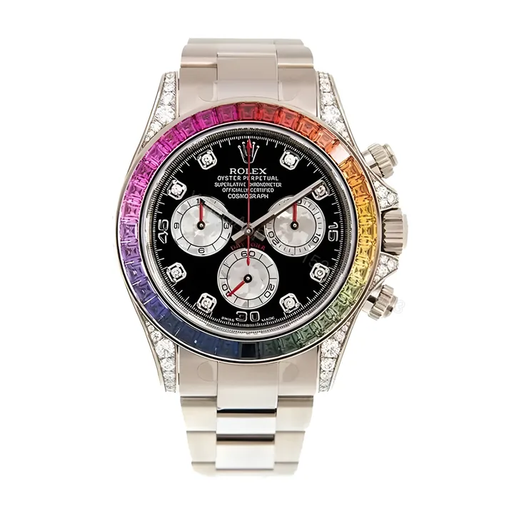 View 1 of Rolex Black Diamond Replica