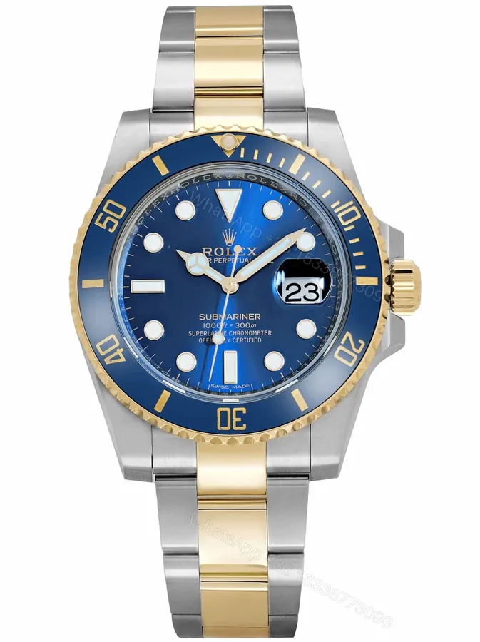 View 1 of Superclone Rolex Submariner Blue Dial 126613LB Bluesy