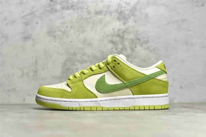 View 1 of UA Dunk SB Low Green Apple