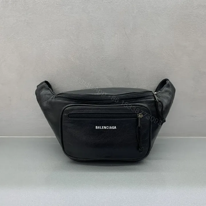 View 1 of Premium Leather Belt Bag: Streamlined, Crossbody Ready