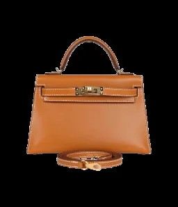 View 1 of Hermès Kelly Sellier 20 Natural Sand Butler Gold Hardware