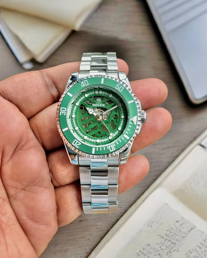 View 1 of FIRST COPY ROLEX CERAMIC RING WATCH
