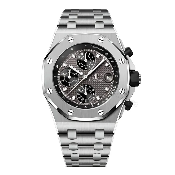 View 1 of Audemars Piguet Royal Oak Offshore Grey Dial 26238 Replica