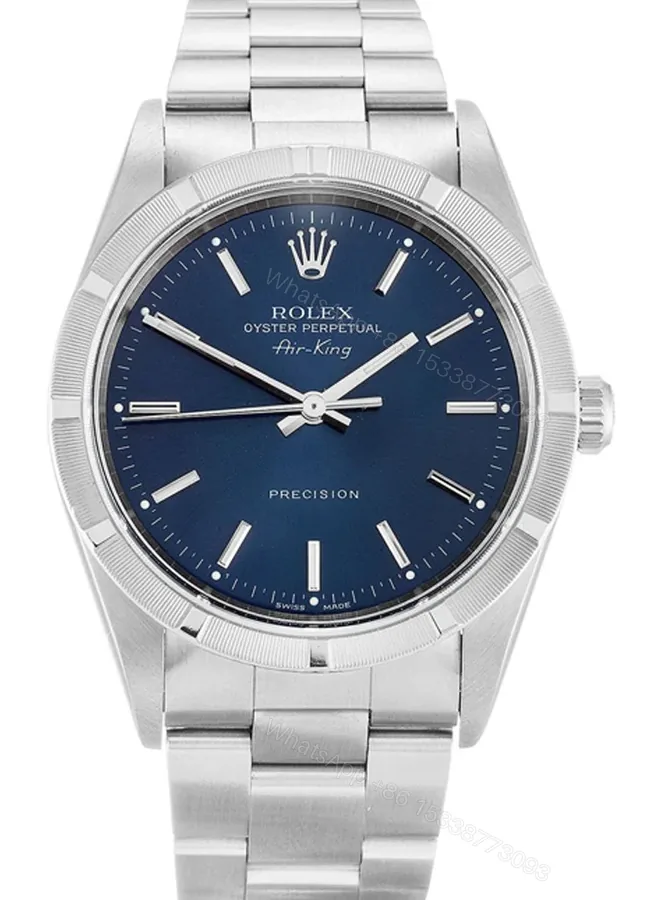 View 1 of Replica Rolex Air-King Blue Dial 14010M