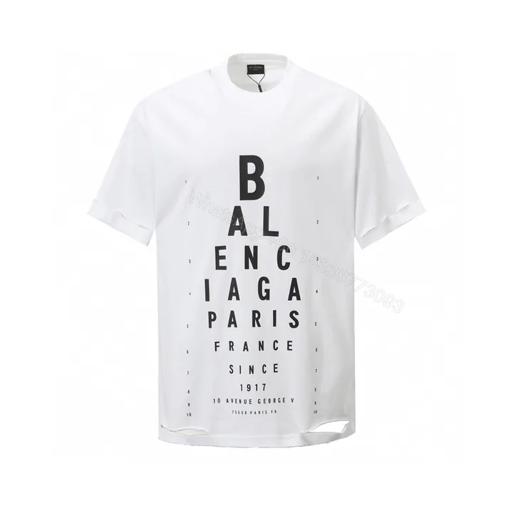 View 1 of Balenciaga A貨 男款字母印花短袖T恤 百搭潮流款