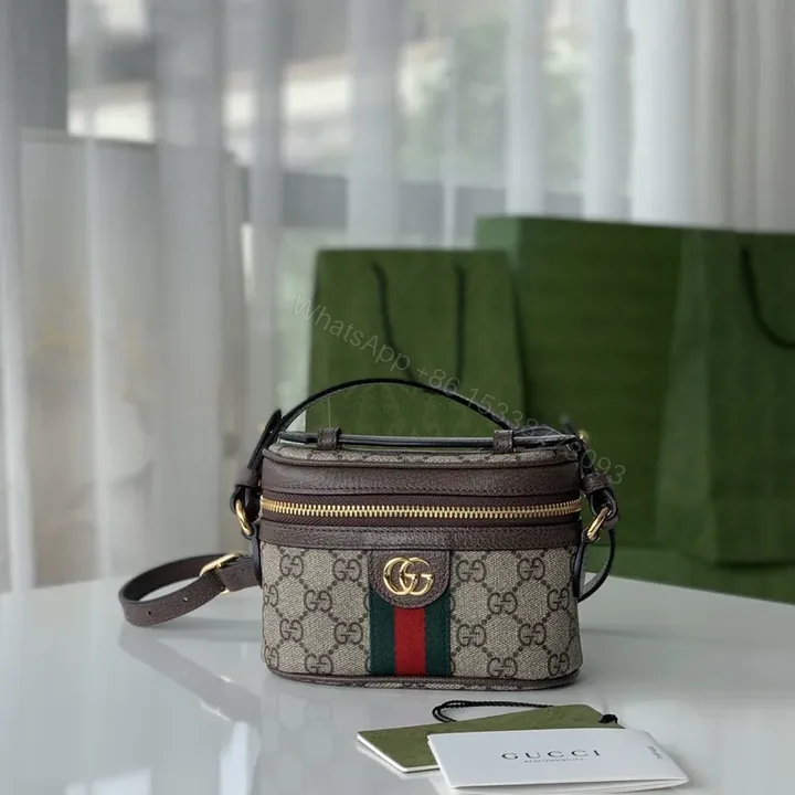 View 1 of Green-Gold GG Mini Crossbody: Compact Luxury Bag