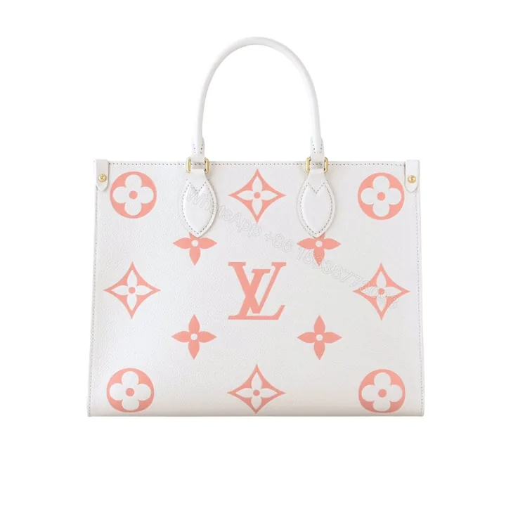 View 1 of Louis Vuitton Onthego MM Bag Rose Trianon Pink 35Cm M21575