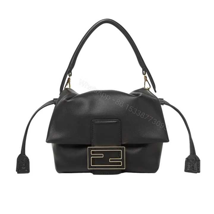 View 1 of FENDI MAMMA BAGUETTE MEDIUM BLACK 18CM 8BS105ABVEF0KUR