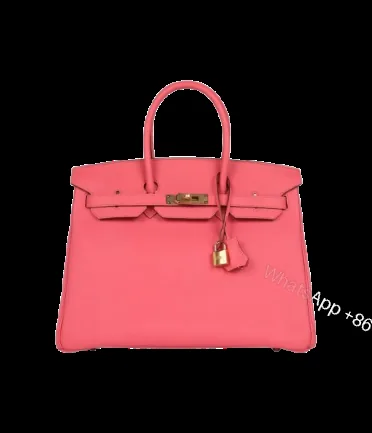 View 1 of Hermès Birkin 35 Rose Lipstick Togo Gold Hardware