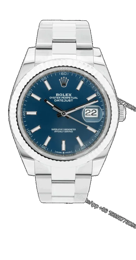 View 1 of Replica Rolex Datejust Blue Dial 126334 Oyster 41 mm