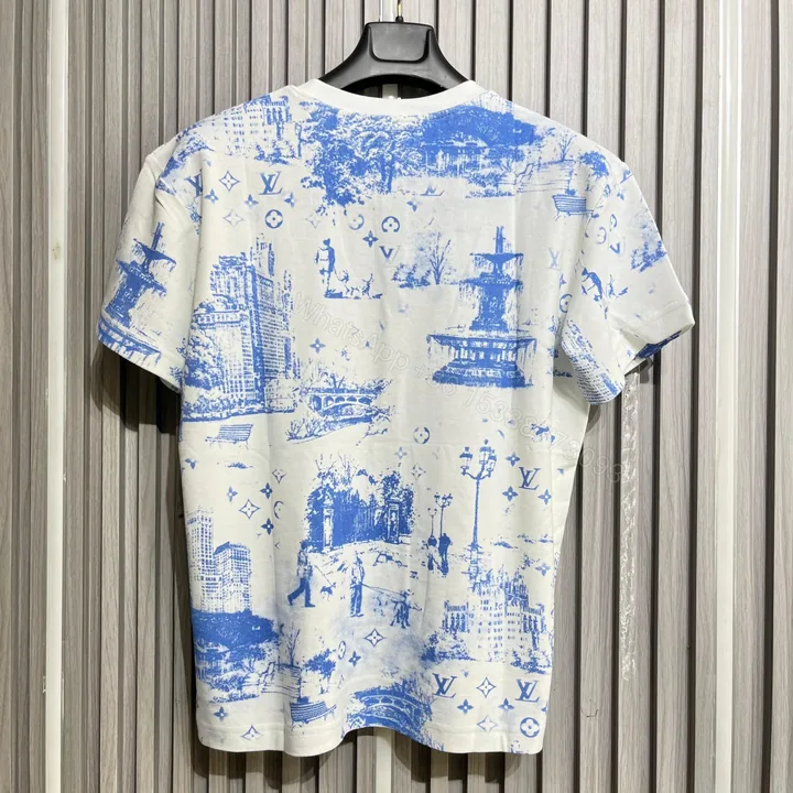 View 1 of FIRST COPY Louis Vuitton My Wolrd Graphic T-shirt